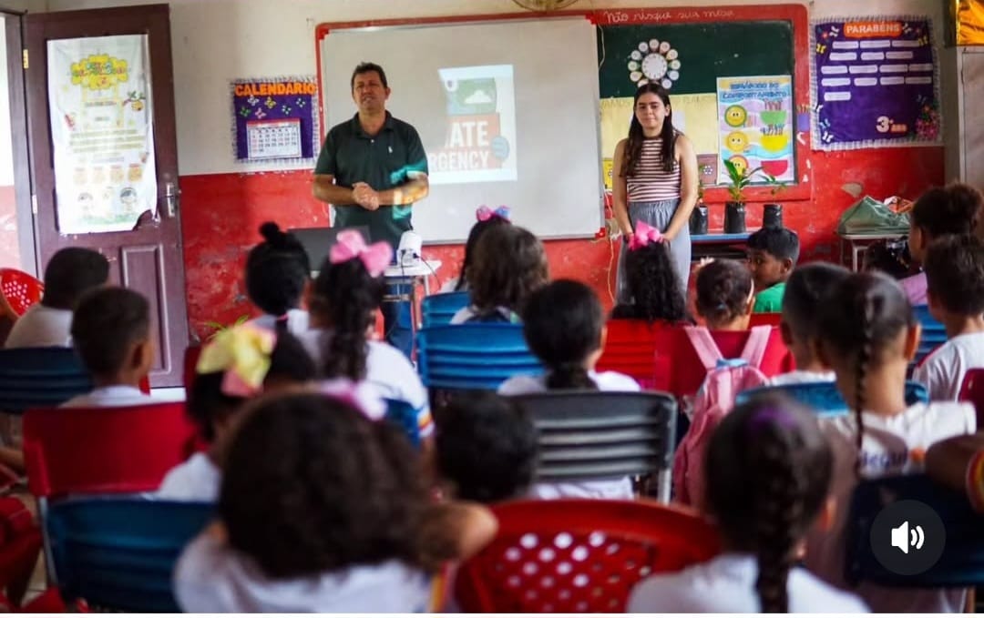 Prefeitura de Bequimão realiza ação de conscientização ambiental com alunos da rede municipal